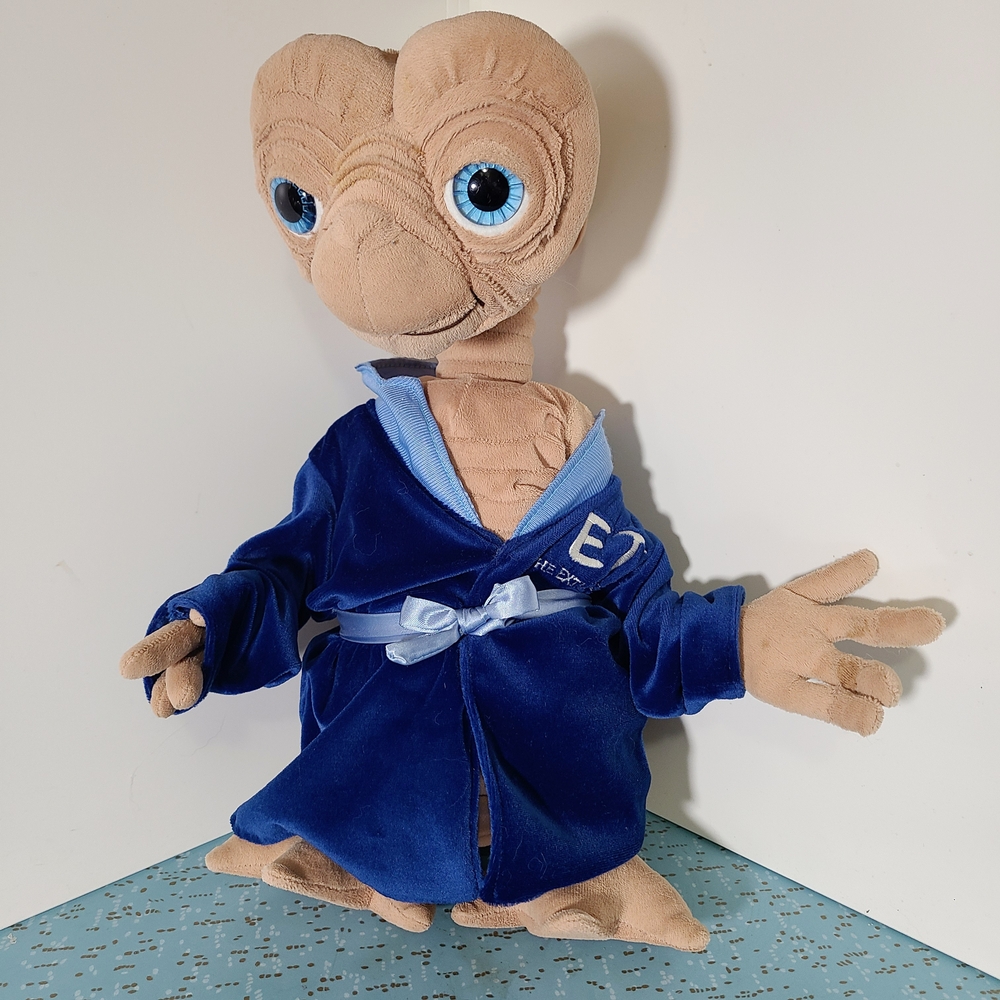 Universal Plush Toy in Blue Outfit